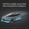 1:32 Scale Divo Bolide Sports Car Model Toy Metal Die-cast Music Light Pull Back Doors Opened Vehicle Models Boys Birthday Gifts