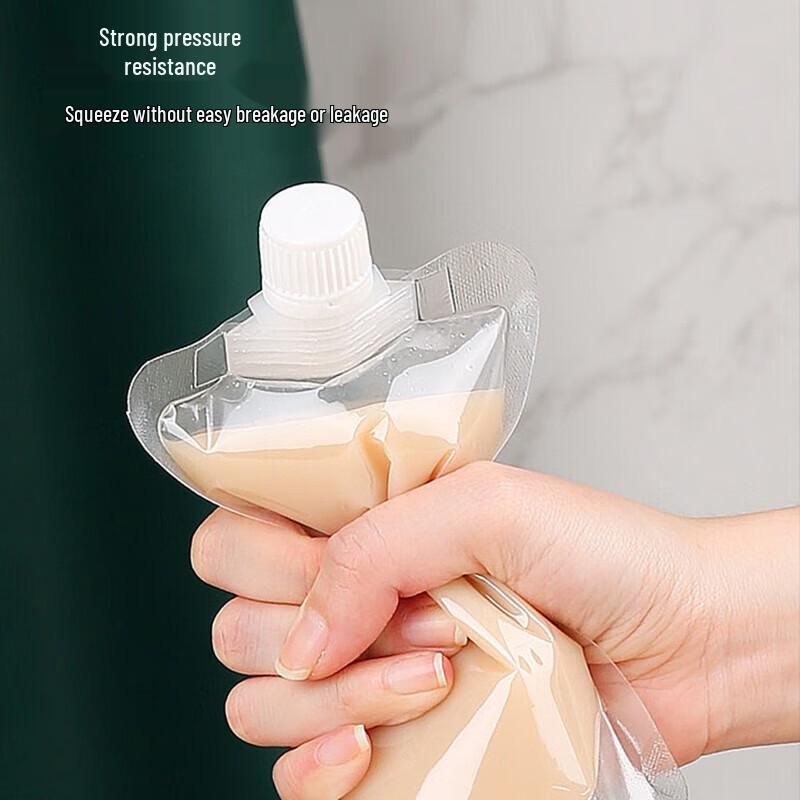 Self-Standing Transparent Liquid Spout Pouch