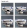 5-inch Lotus Ceramic Soup Noodle Bowls (4-pack)