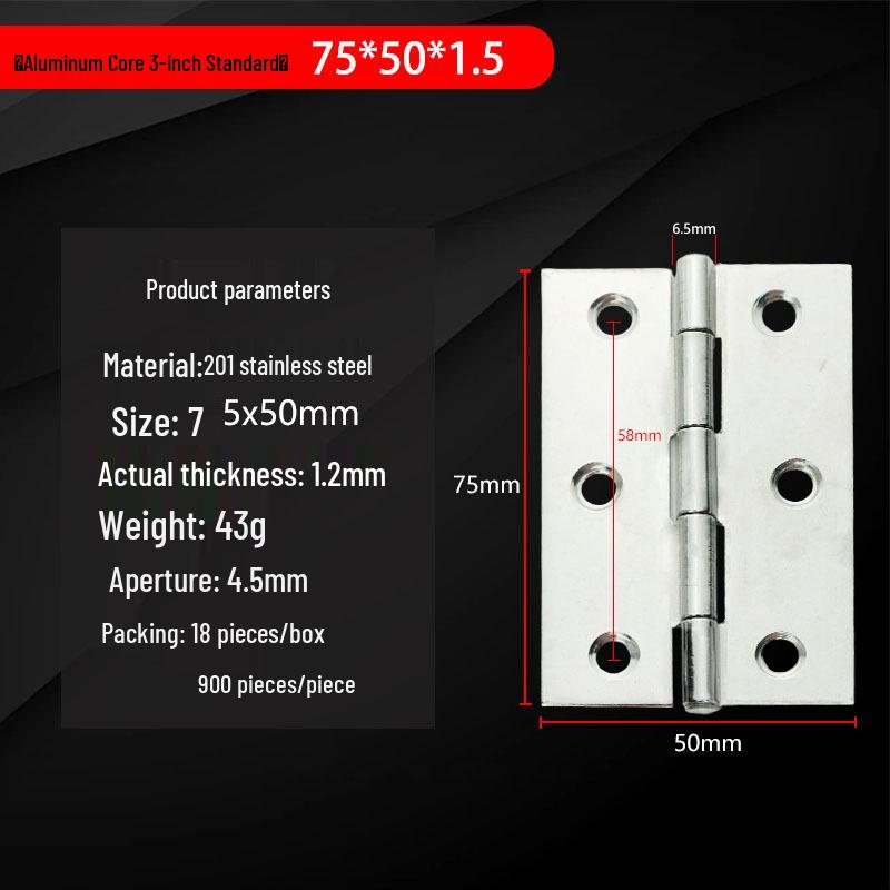 304 Stainless Steel Mini Hinges: 1-4 Inch Options for Cabinets & Wooden Boxes