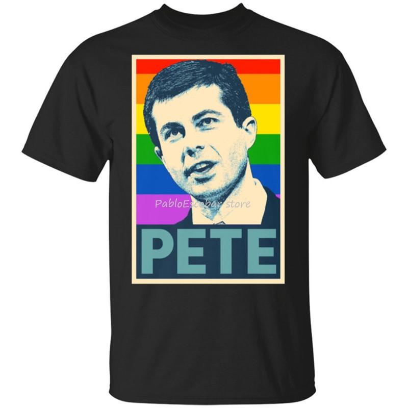 

Pete Buttigieg For President Election Tshirt Black Men Women S5XL Humorous Tee Shirt men oneck brand teeshirt 4XL