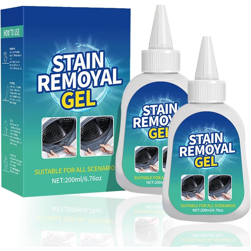 Multi-purpose Stain Remover Gel, Front-Loading Washing Machine Stain Remover, Suitable for Washing Machine Gasket Rubber Seal,Household Stain Remover