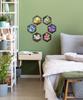 Pintoo 56 Piece Set of 6 Tile Puzzle Plastic Present Interior [Pocket Succulents] (13X15cm) [HX1163]