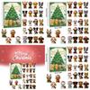 Dog Lovers Advent Calendar With Acrylic Christmas Tree Ornaments For Holiday Gift Giving