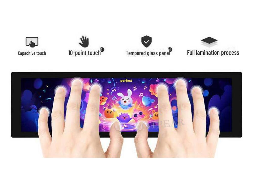 Dotykový LCD displej Raspberry Pi 8,8" MIPI DSI, rozlišení 480x1920.