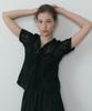Lucir Zu Wildflower Lace Cardigan (Black)