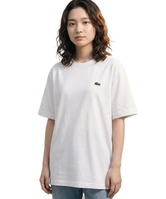 [Lacoste] Camiseta Básica Oficial com Gola Redonda (Manga curta) TH532LJ-990012