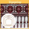 Loop Square Adjustable 3pcs Embroidery Wood Stitching Hoop For Needlework Stitching And Embroidery Project