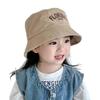 Korean Style Kids' Sun Protection Bucket Hat for All Seasons