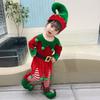 Christmas Costume Girl Green Elf Princess Dress Performance Costume Baby Christmas Costume Theme