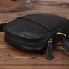 New Men's Shoulder Bag Leather Men's Bag Messenger Small Backpack Mini First Layer Cowhide Tide Brand Small Bag Men's Soft Bag