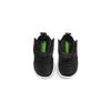 Nike Novice Comfortable Slip Resistant Cushioning Abrasion Resistant Thermal High top Toddler Shoes Black Silver AV8338-005