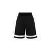 Nike Swoosh SS24 Swoosh Fly Schnelltrocknend Colorblock Buchstabenlogo Print Elastischer Bund Locker Basketballshorts Damen Shorts Schwarz FN0149010