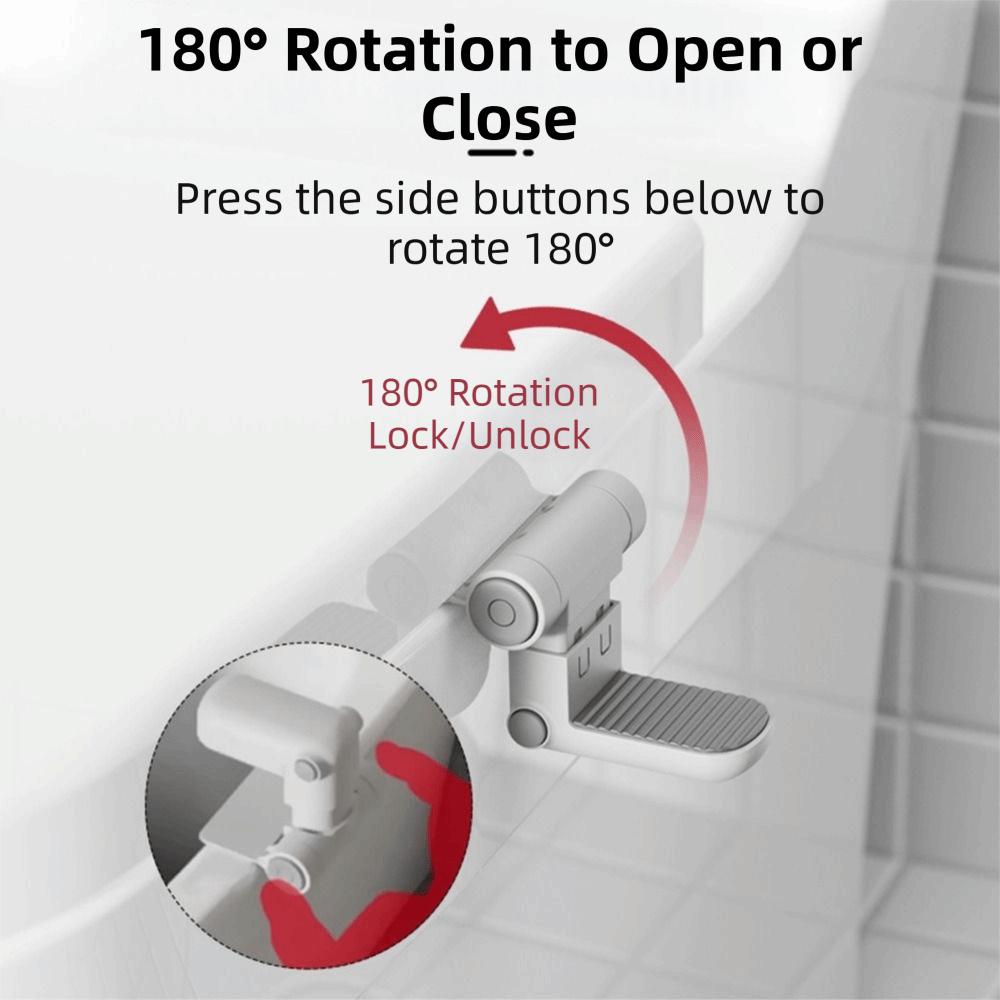 Höhenverstellbare Baby-Toilettendeckel-Sicherheitsverschlüsse Selbstklebend Kindersicherung für den Haushalt