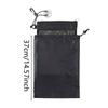 New Black Mesh Drawstring Drawer Wash Bag Lightweight Compact Hanging Bath Bag Toiletry Organizer Toiletry Bag Bathroom