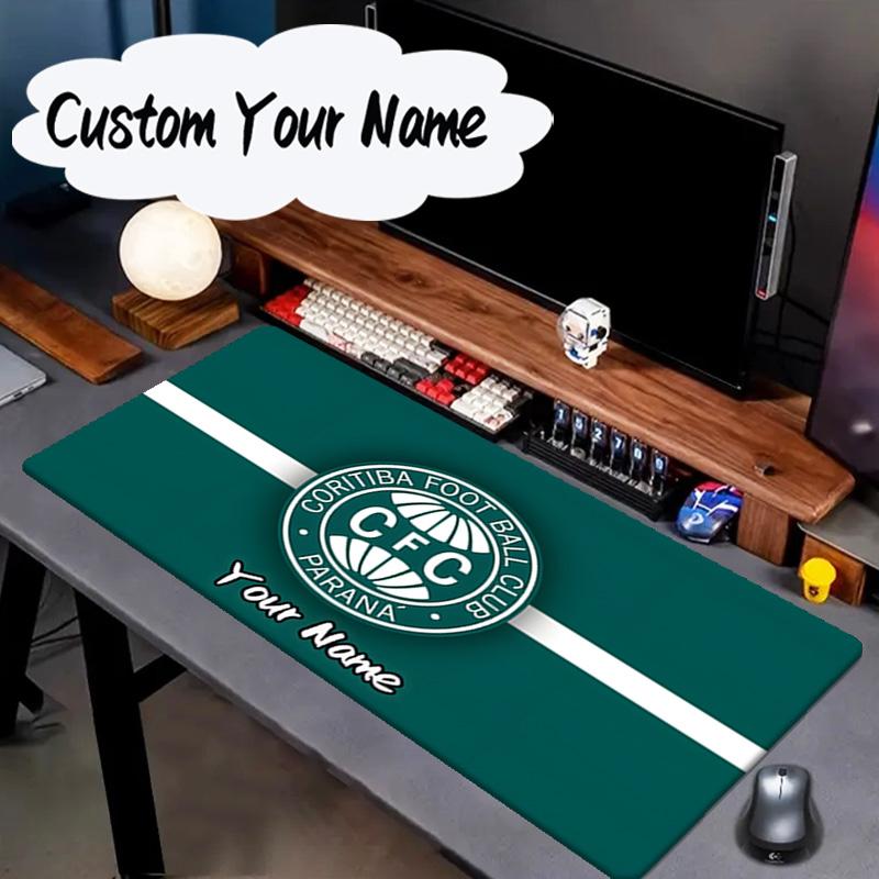 Custom Name Mouse pad Coritiba Football Club Return Mouse pad, Gaming Mouse Pad, keyboard pad, Desk Decor for computer notebook Fan Birthday Gift