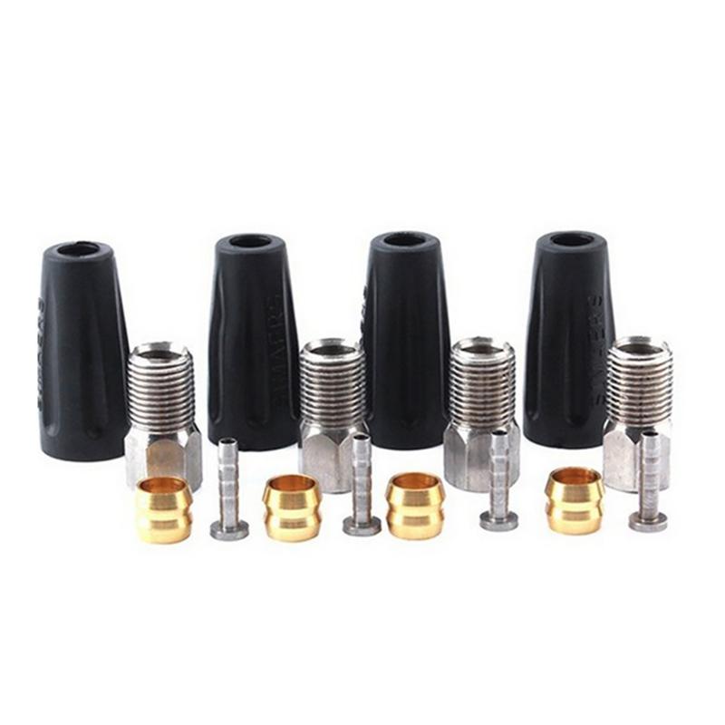 

Hydraulic Brake Hose Connector Insets Repair Kits Bicycles Oil Brake Pipe Joint Bike Brake Connector Bike Accessories