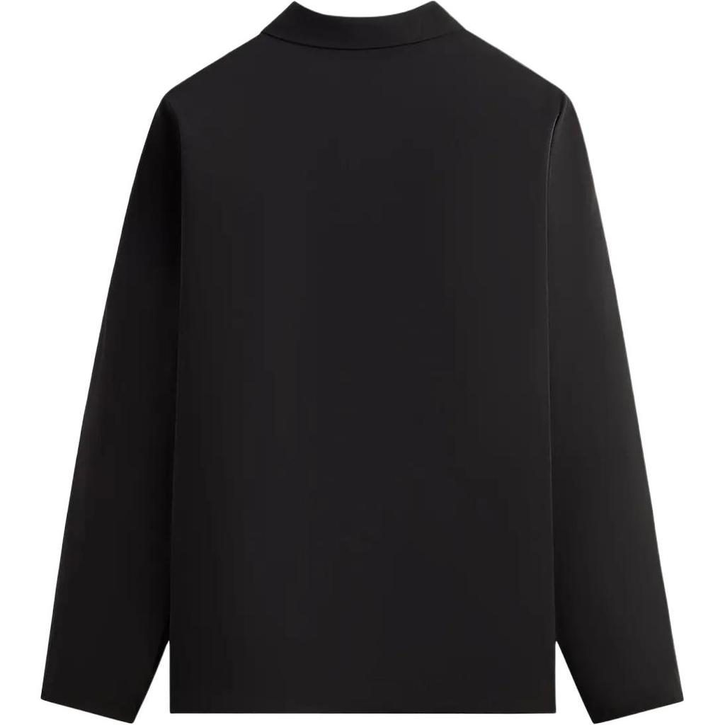 Kith 101 Kayson Snap Front Polo Black Men Tops KHM031919-001
