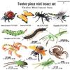 Wildlife Simulation Set: Gray Wolf, Hedgehog, Red Fox, Tree Frog, Wild Boar, Chipmunk, White-tailed Deer - Perfect Christmas Gift