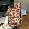 Cartoon Capybara For IPhone 16 15 14 13 12 11 Pro Max X XS MAX Plus Translucent Black Phone Cover
