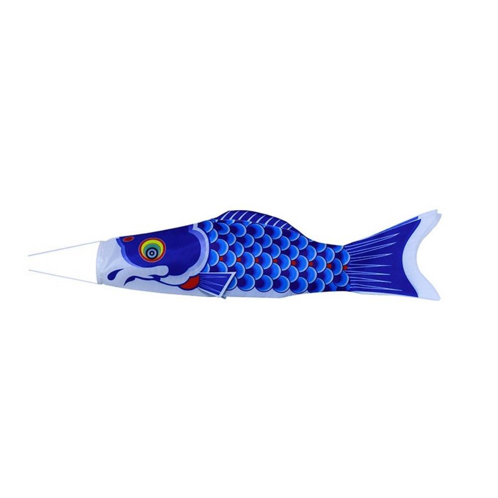 Cartoon Carp Spray Windsock Traditional Carp Wind Sock Flag Fish Flag Wind Chimes  Outdoor 15.75 in