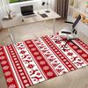 Christmas Nordic Design Carpet Home Decor Printing Room Protective Pad Bathroom Mat