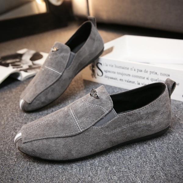 Velvet Autumn Men's Flat Shoes Casual Leather Loafers Size 40-44**