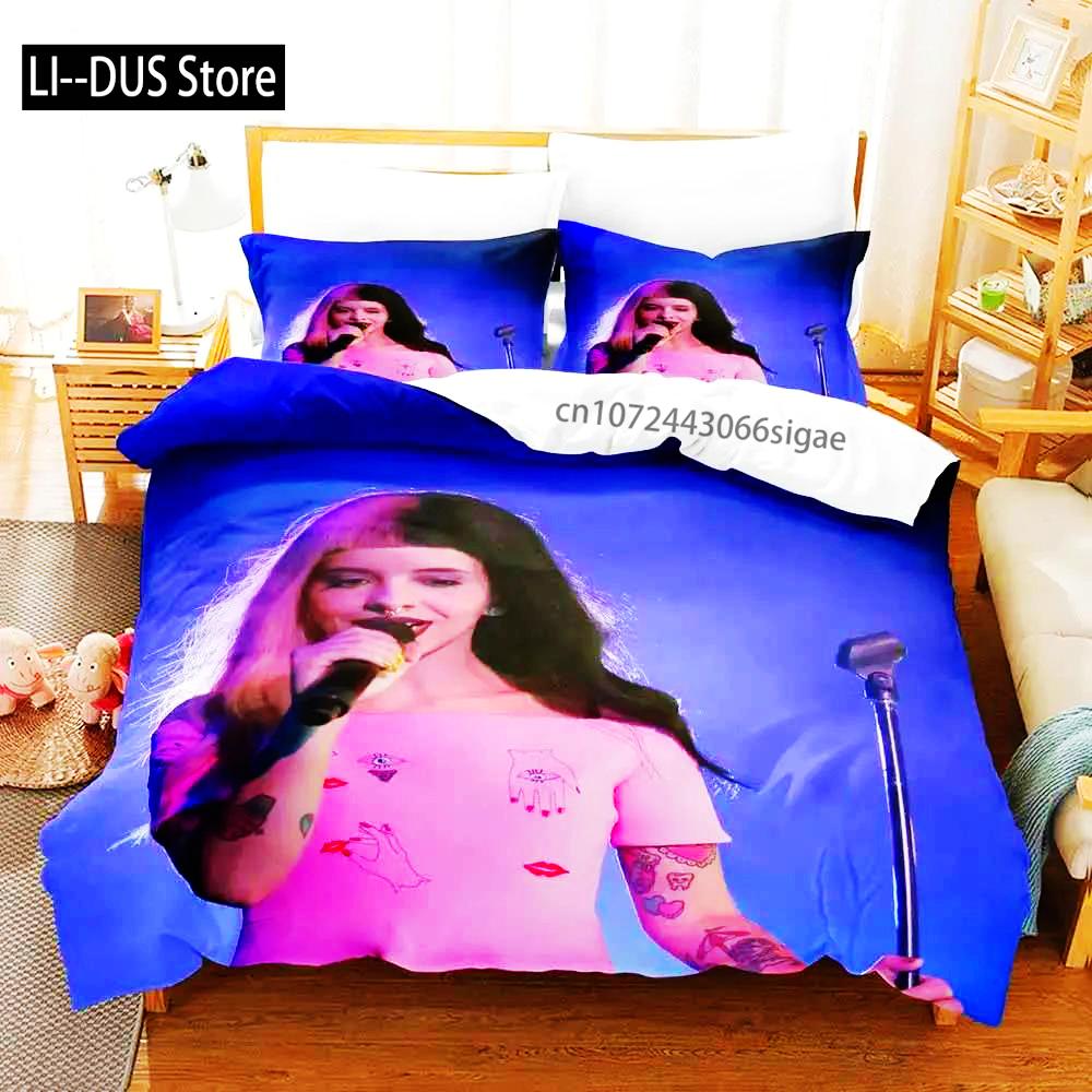 2024 Sexy Singer Bedding Set Twin Single Queen King Size Bedclothes Aldult Bed Linen For Boys Bedroom Duvet Cover Bed Set