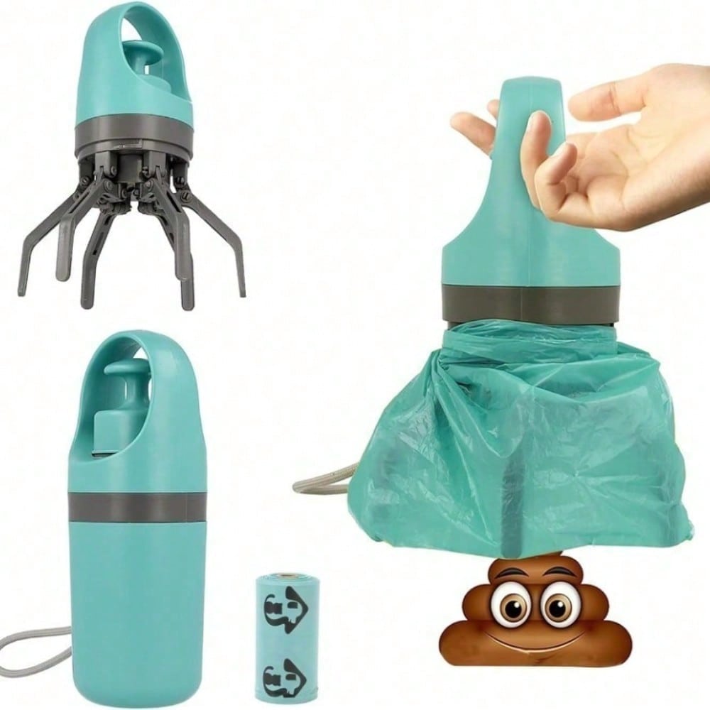 Dog Pooper Scooper, Portable No Touch Poop Scooper for Small Medium Large Dogs
