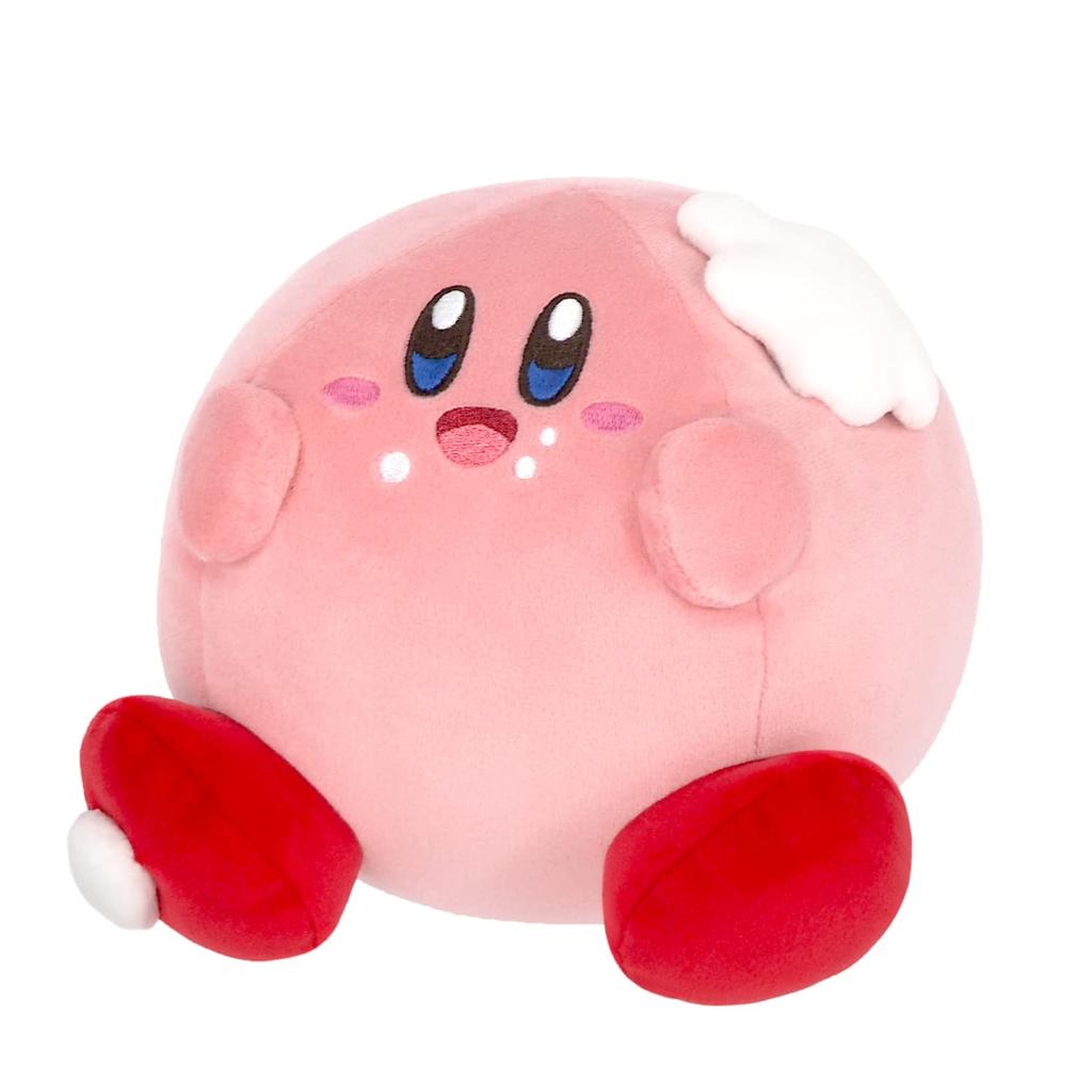 Sanei Boeki Gourmet Festival Squishy Plush Toy Kirby x D17 x H15cm Kirby's W16.5 KGF-07