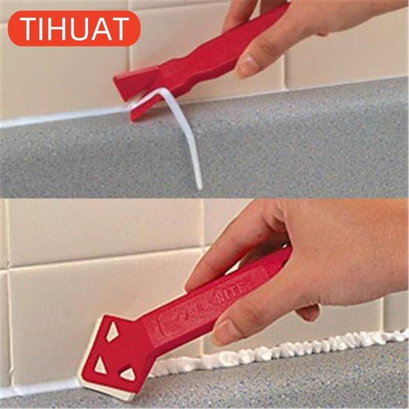 Tool for Finishing and Cleaning Seams Between Tiles
