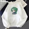 Baizhu Genshin Impact Hoodies Cartoon Cute Print Sweatshirts Women Spring Fashion Tops Kawaii Clothing Aesthetic