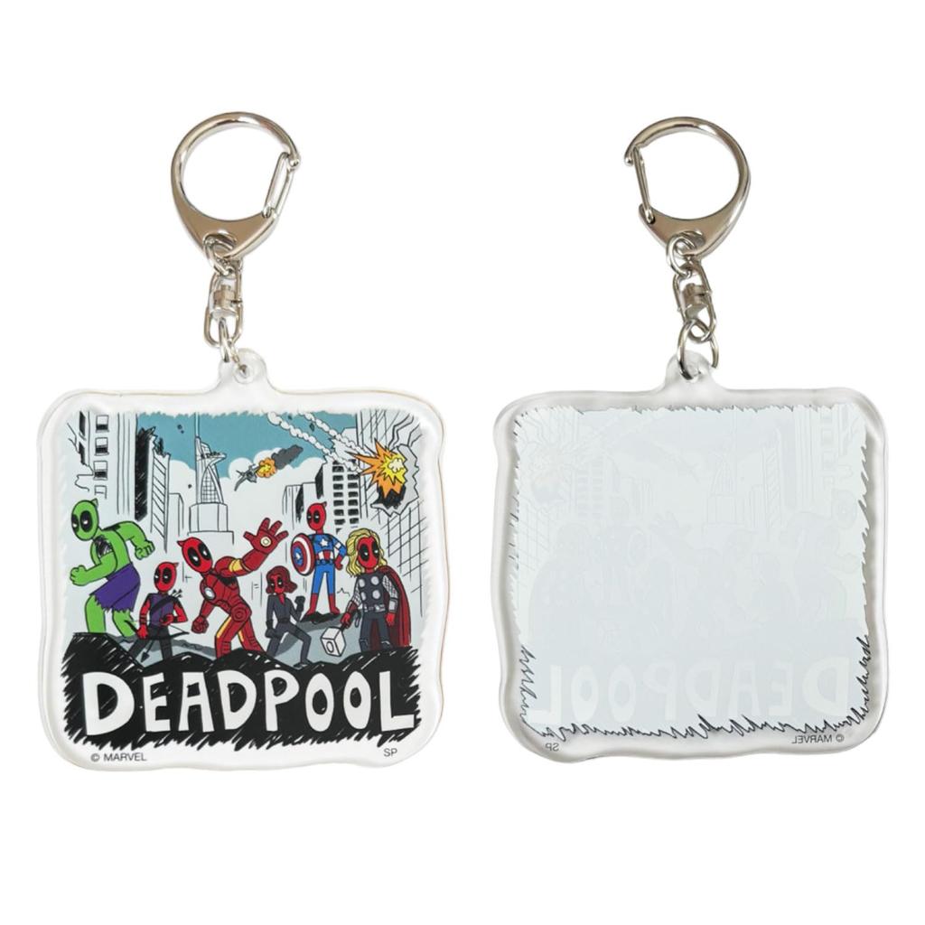 [Small Planet] Marvel Deadpool & Wolverine Blind Acrylic Stand Acrylic Keychain Complete Set of 9 Illustrations