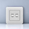 EU Standard Single Power Socket Switch Usb Wall Sockets Double Sockets 86 Type Wall Sockets TV Telephone Sockets