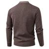 Men's Cardigan Sweater Jackets Cable Knitted V Neck Button Up Sweaters Ribbed Cardigan Sweater Jacket Business Casual Long Sleeve Sweaters for Men