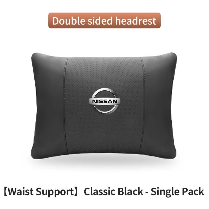 Nissan Qashqai Juke X-Trail Patrol Note Leaf Altima Maxima Micra  Car Headrest Neck Support Seat Lumbar Cushion Soft Neck Pillow