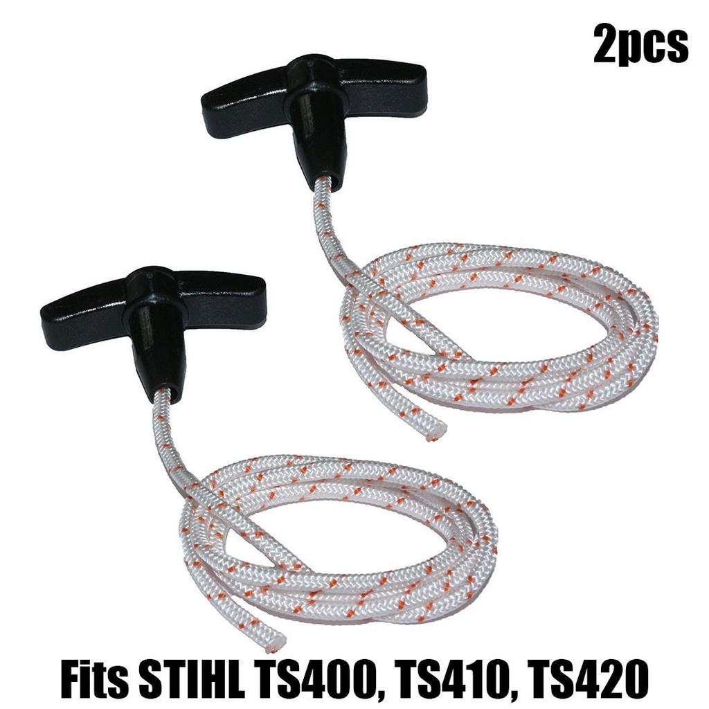 2 adet İpler 3.0mm Sap Geri Tepme İpi Marş Motoru TS400 TS410