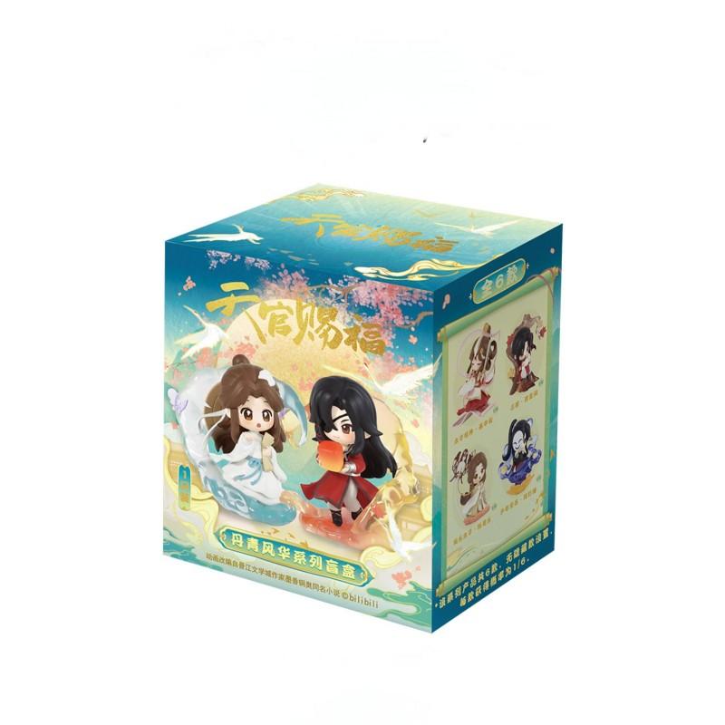 Binecuvântarea Oficialului Ceresc Seria Splendoarea Picturii Cutie Misterioasă Tian Guan Ci Fu Figurine Xielian & Huacheng