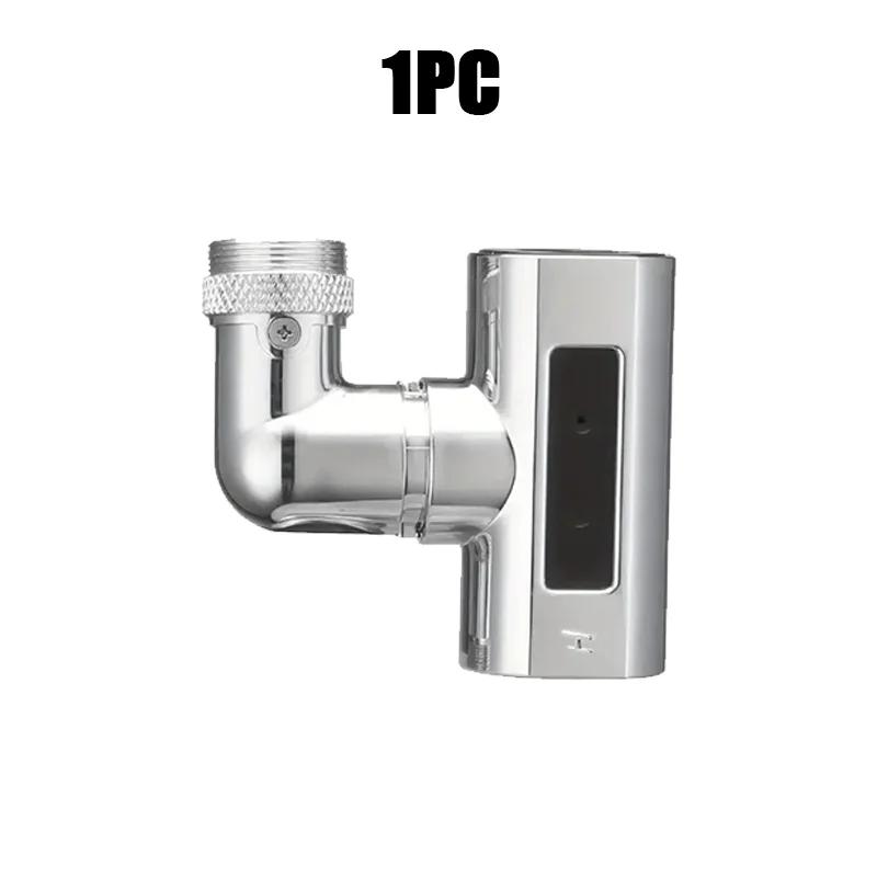 Multifunctional Faucet Nozzle Shower Connector Kitchen Sink Waterfall Faucet 1 Mode Water Outlet Universal Water Tap Extend