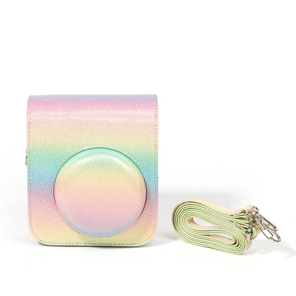 

For Fujifilm Instax Mini 12 Storage Bag Protective Case Instant Camera Cover Colorful Travel Soft Shockproof Pouch