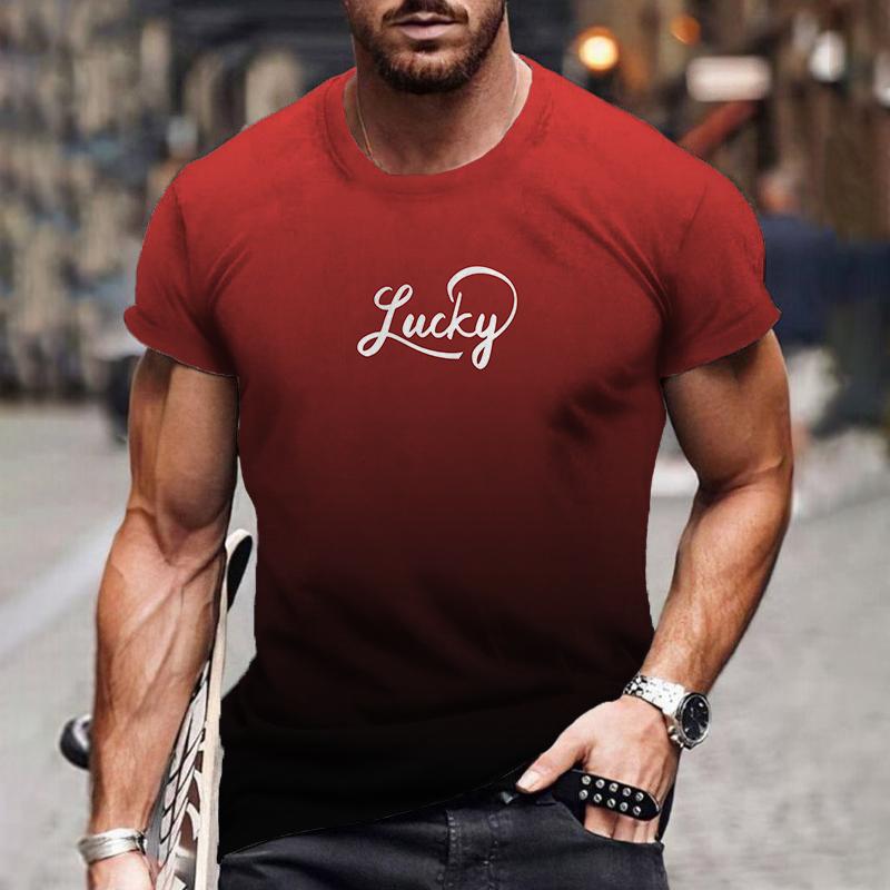 Summer America Men’S T-Shirt Short Sleeved Tops Loose Fashion Casual Shirt Simple Tees Harajuku Handsome Oversized Men Clothing