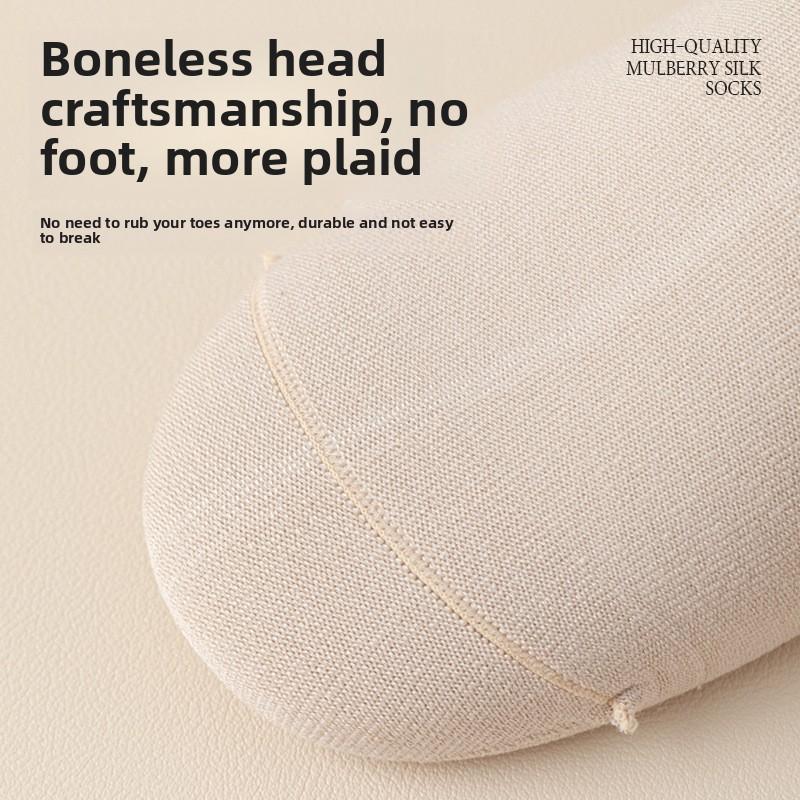 6 Pairs of Female Spring and Autumn New Gift Box High Grade Boneless Loose Not Leg Socks