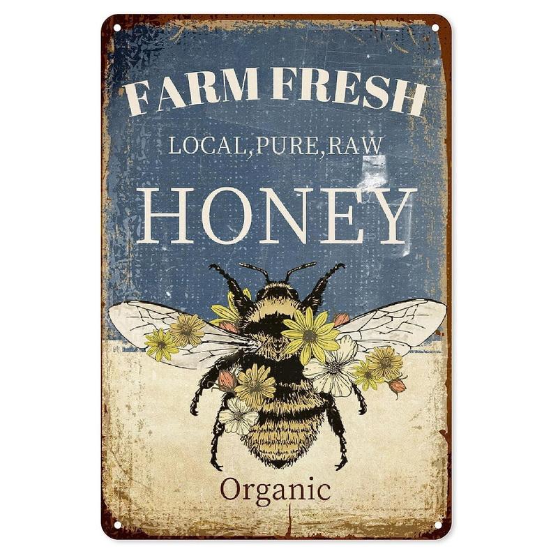 Vintage MetL Tin Signs Funny In A World Full of Roses Be A Sunflower Poster Tin Signs  Decoration for Home Cafe Bars Wall Decor