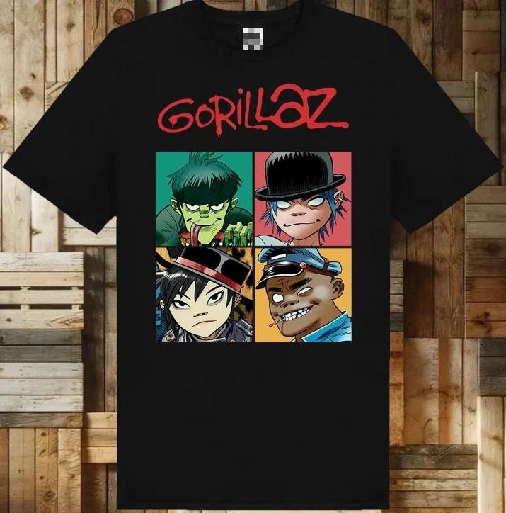 Gorillaz Graphic Unisex TShirt Fullsize S5XL Unisex T-Shirt XXL