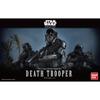 BANDAI SPIRITS Star Wars Death Trooper Scale Plastic Model Black 1/12 Color-coded