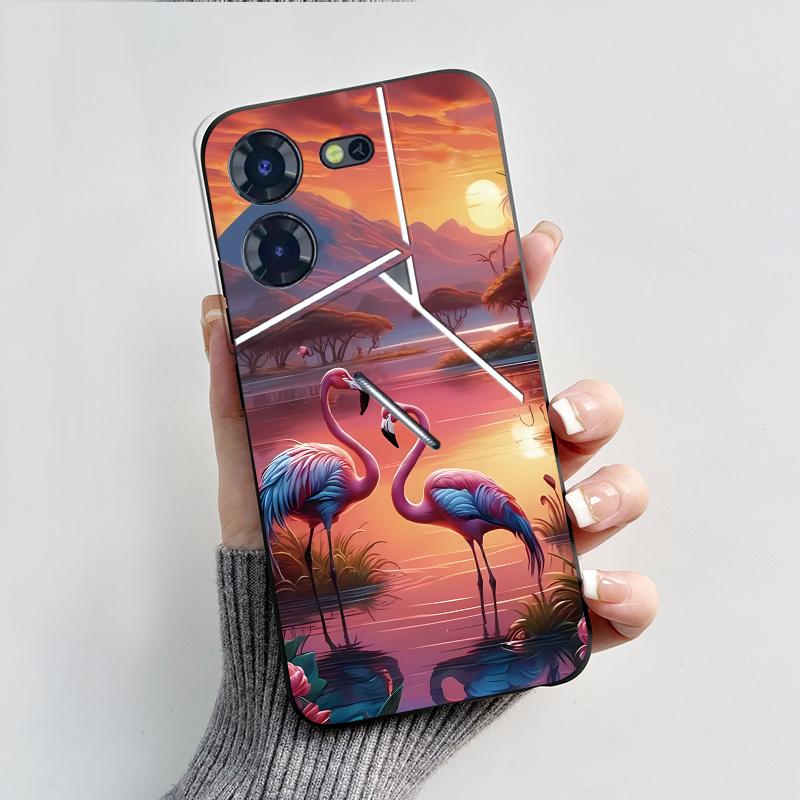 For Tecno Pova 5 Pro Case Cover Shockproof Black Wukong Phone Cases For Tecno Pova 5 Silicone Back Cover Pova5 Pro Bumper Fundas