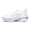 Li Ning Wu Shi 5S 3.0 Lässige Rutschfeste Abriebfeste Atmungsaktive Low-Top Laufschuhe Damen Sneaker Weiß Blau Lila ARST002-1