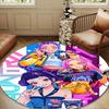 K-pop Demon Hunter Adventure Round Mat Home Decor, Chair Rug For livingroom,Bedroom, Doormat Home Decor Birthday Gift Christmas Gifts