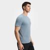 Fila Fitness Fashion Simple Sports Casual Versatile Cool Breathable Stretch Round Neck Short Sleeve T-Shirt Men Tops Navy-Blue A11M531105FLB