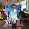 Japanese anime cartoon NARUTO famous Uzumaki Naruto blanket soft home furnishing nap decoration four seasons warm Sherpa blanket B5